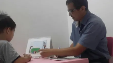 child therapy session